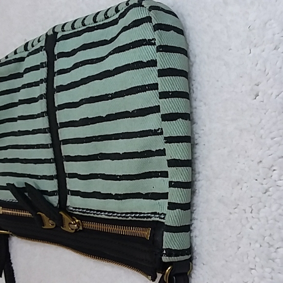 Fossil Stripe Canvas Crossbody Bag - Picture 15 of 16
